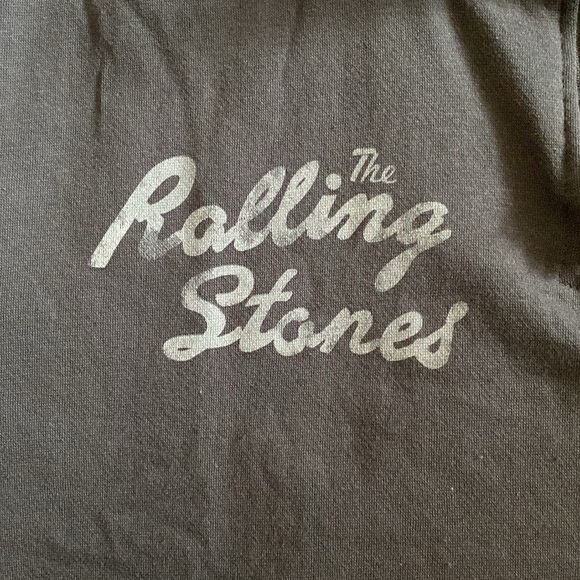 NEW Rolling Stones graphic 1/4 zip sweatshirt unisex - Picture 4 of 7